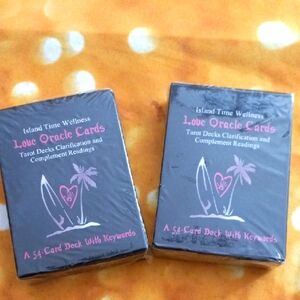 ✨️ Island Time Wellness Love Oracle 54 Cards Deck. ✨